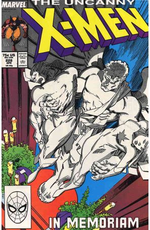 The Uncanny X-Men 228 published by Marvel with cover art by Rick Leonardi