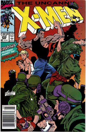 The Uncanny X-Men 259 (Newsstand) published by Marvel with cover art by Marc Silvestri
