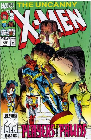 The Uncanny X-Men 299 published by Marvel with cover art by Brandon Peterson