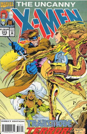 The Uncanny X-Men 313 published by Marvel with cover art by Joe Madureira