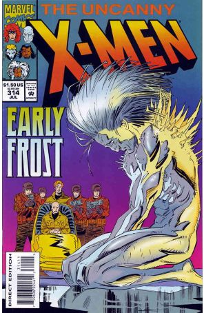 The Uncanny X-Men 314 published by Marvel with cover art by Lee Weeks