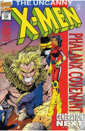 The Uncanny X-Men 316 published by Marvel with cover art by Joe Madureira