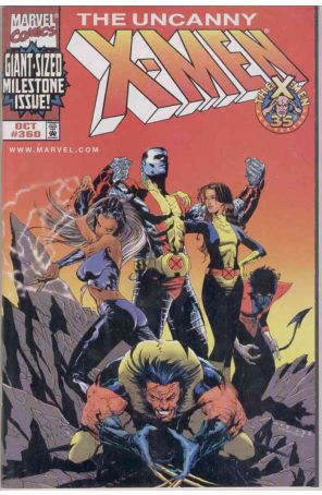 The Uncanny X-Men 360A published by Marvel with cover art by Jae Lee