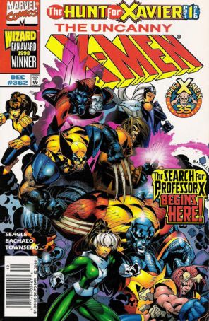 The Uncanny X-Men 362 (Newsstand) published by Marvel with cover art by Chris Bachalo