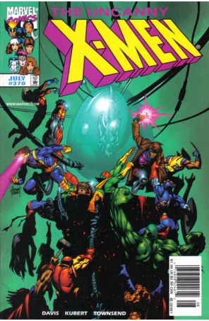 The Uncanny X-Men 370 (Newsstand) published by Marvel with cover art by Adam Kubert