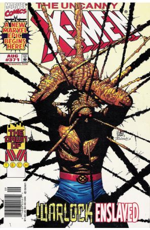 The Uncanny X-Men 371 (Newsstand) published by Marvel with cover art by Adam Kubert