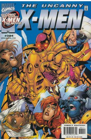 The Uncanny X-Men 384 published by Marvel with cover art by Salvador Larroca