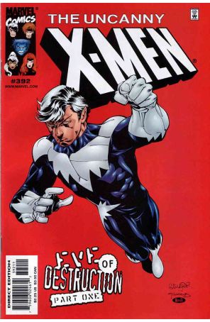 The Uncanny X-Men 392 published by Marvel with cover art by Salvador Larroca