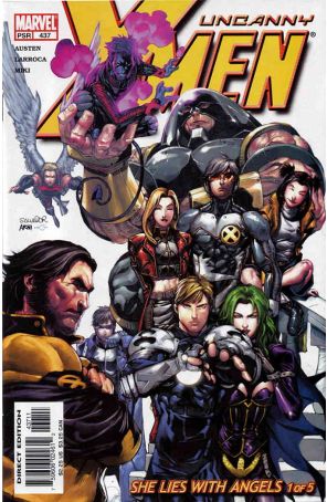 The Uncanny X-Men 437 published by Marvel with cover art by Salvador Larroca