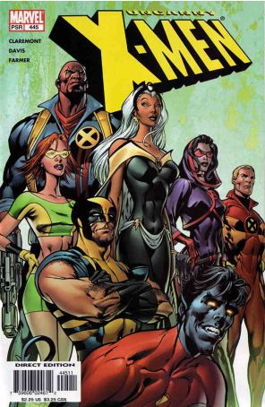 The Uncanny X-Men 445 published by Marvel with cover art by Alan Davis