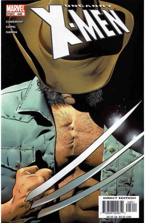 The Uncanny X-Men 448 published by Marvel with cover art by Greg Land