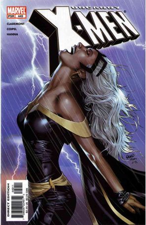 The Uncanny X-Men 449 published by Marvel with cover art by Greg Land