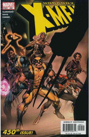 The Uncanny X-Men 450 published by Marvel with cover art by Alan Davis