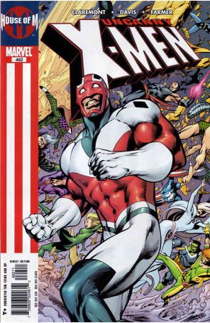 The Uncanny X-Men 462 published by Marvel with cover art by Alan Davis