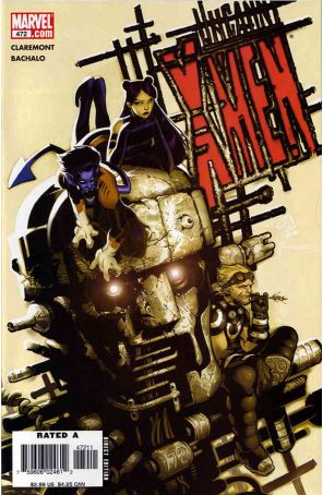 The Uncanny X-Men 472 published by Marvel with cover art by Chris Bachalo