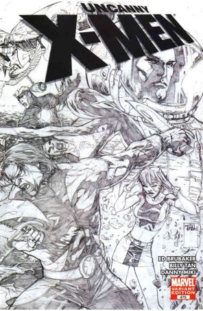 The Uncanny X-Men 475A published by Marvel with cover art by Billy Tan