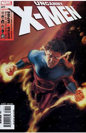 The Uncanny X-Men 477 published by Marvel with cover art by John Watson