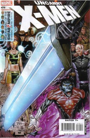 The Uncanny X-Men 479 published by Marvel with cover art by Billy Tan