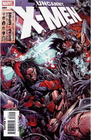 The Uncanny X-Men 484 published by Marvel with cover art by Billy Tan