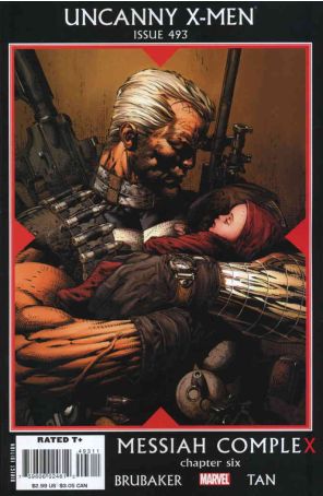 The Uncanny X-Men 493A published by Marvel with cover art by David Finch