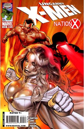 The Uncanny X-Men 515 published by Marvel with cover art by Greg Land
