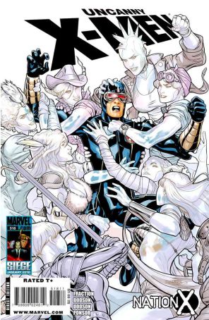The Uncanny X-Men 518 published by Marvel with cover art by Terry Dodson