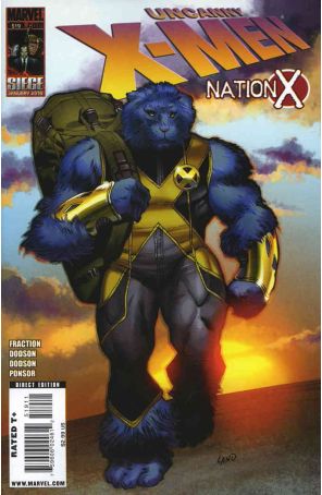 The Uncanny X-Men 519 published by Marvel with cover art by Terry Dodson