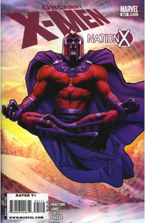 The Uncanny X-Men 521 published by Marvel with cover art by Greg Land