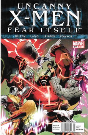 The Uncanny X-Men 541 (Newsstand) published by Marvel with cover art by Greg Land