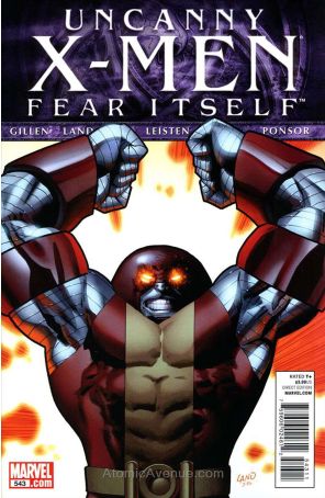 The Uncanny X-Men 543 published by Marvel with cover art by Greg Land