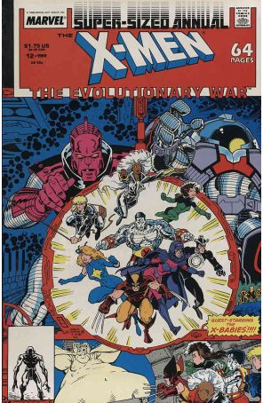 The Uncanny X-Men Annual 12 published by Marvel with cover art by Arthur Adams