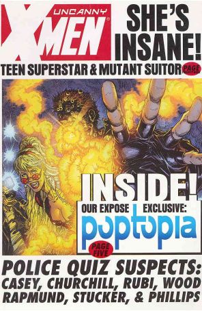 Uncanny X-Men: Poptopia TPB 1 published by Marvel with cover art by Ian Churchill