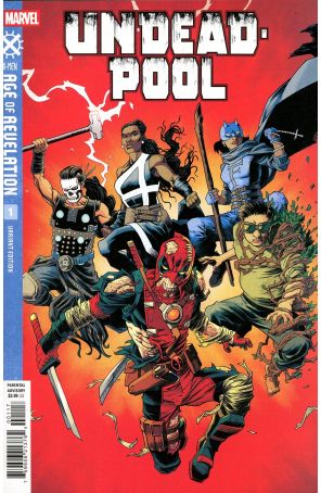 Undeadpool 1D published by Marvel with cover art by Declan Shalvey