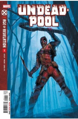 Undeadpool 1 published by Marvel with cover art by E.M. Gist