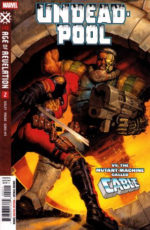 Undeadpool 2 published by Marvel with cover art by E.M. Gist