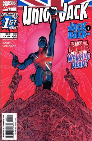 Union Jack 1 published by Marvel with cover art by John Cassaday
