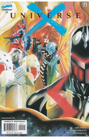 Universe X 2 published by Marvel with cover art by Alex Ross