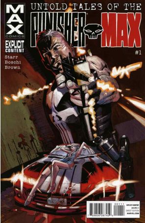 Untold Tales of Punisher Max 1 published by Marvel with cover art by Roland Boschi