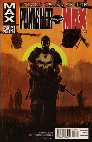 Untold Tales of Punisher Max 4 published by Marvel with cover art by Nic Klein