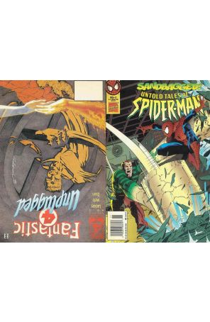 Untold Tales of Spider-Man/Fantastic Four Unplugged 3 published by Marvel with cover art by Patrick Olliffe and Jim Calafiore