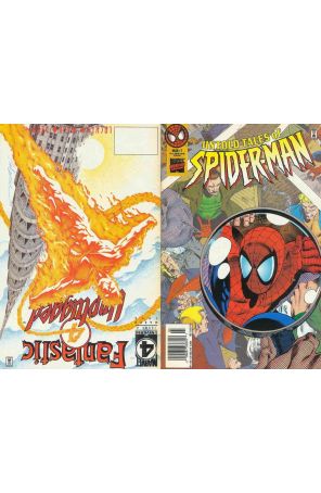 Untold Tales of Spider-Man/Fantastic Four Unplugged 7 published by Marvel with cover art by Jim Calafiore
