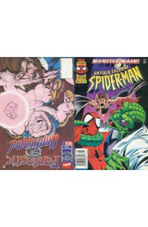 Untold Tales of Spider-Man/Fantastic Four Unplugged 9 published by Marvel with cover art by Jim Calafiore