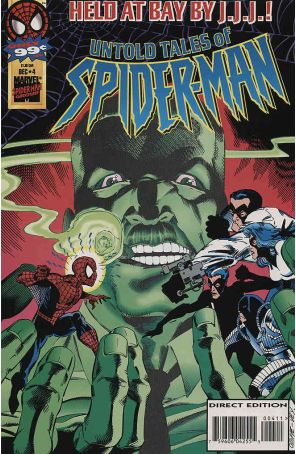 Untold Tales of Spider-Man 4 published by Marvel with cover art by Patrick Olliffe
