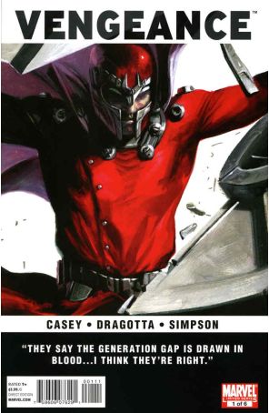 Vengeance 1 published by Marvel with cover art by Gabriele Dell’Otto