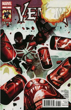 Venom (2nd Series) 17 published by Marvel with cover art by Michael Del Mundo