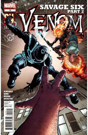 Venom (2nd Series) 19 published by Marvel with cover art by Tony Moore