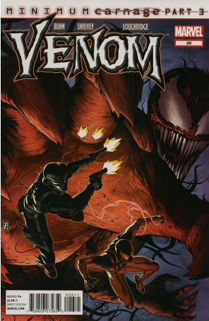 Venom (2nd Series) 26 published by Marvel with cover art by Patrick Zircher
