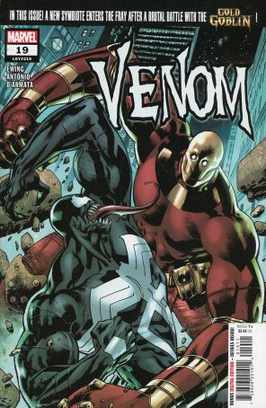 Venom (5th Series) 19 published by Marvel with cover art by Bryan Hitch