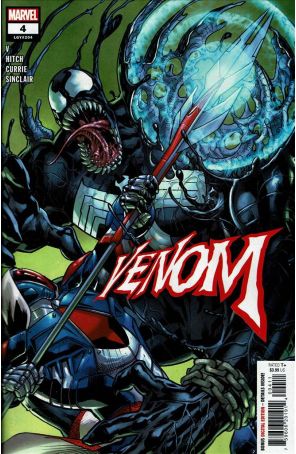 Venom (5th Series) 4 published by Marvel with cover art by Bryan Hitch