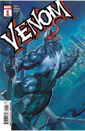 Venom (6th Series) 1 published by Marvel with cover art by Davide Paratore